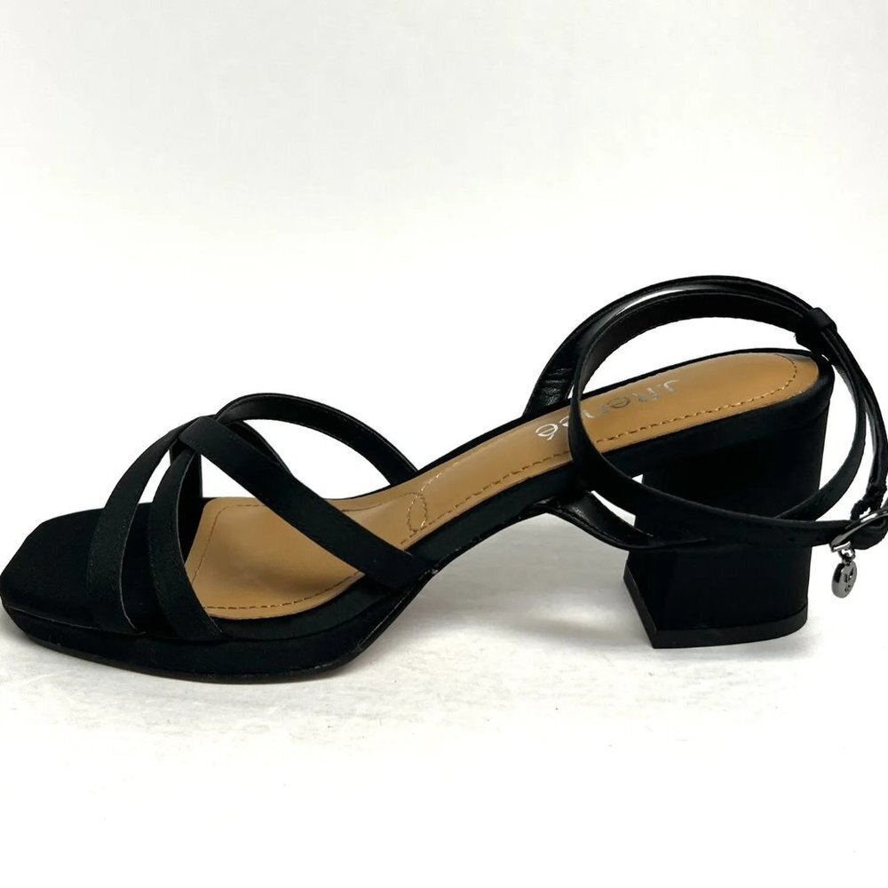 J.Renee Womens Klarson Sandal Black Size 8Wide